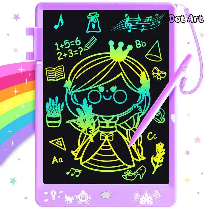 DOT ART LCD Writing Tablet Doodle Self-erasing Toy Drawing Boards