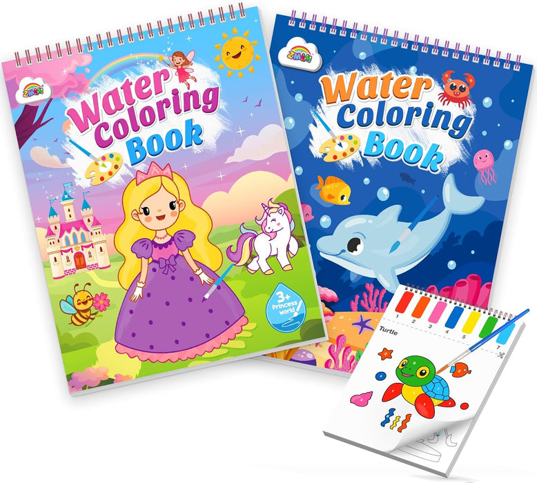 ZMLM Paint with Water Coloring Books for Toddlers