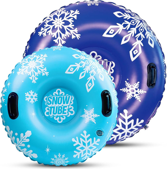 ZMLM Inflatable Snow-Tube Sled for Kids