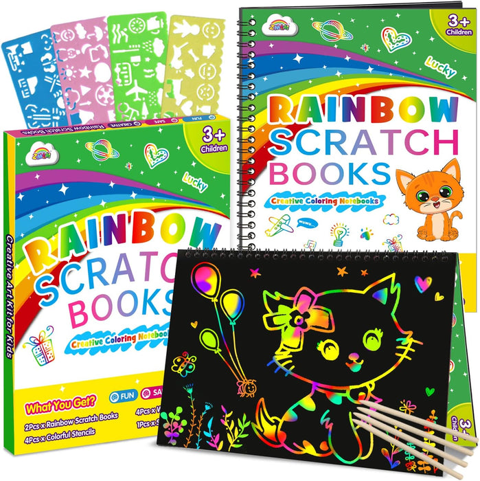 ZMLM Scratch Paper Art Craft Gift-ZMLM
