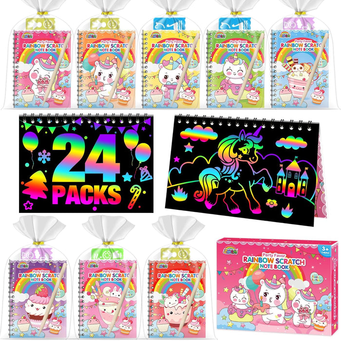 ZMLM Kids Scratch Party Favors Gifts-ZMLM
