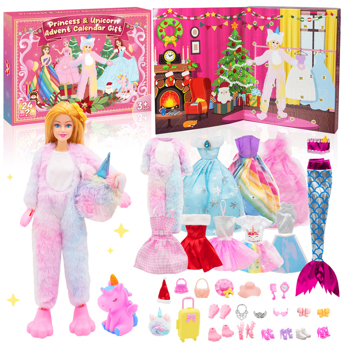 DIY Rainbow Scratch Doll Clothing Toys – Creative Dress Up Craft for Kids