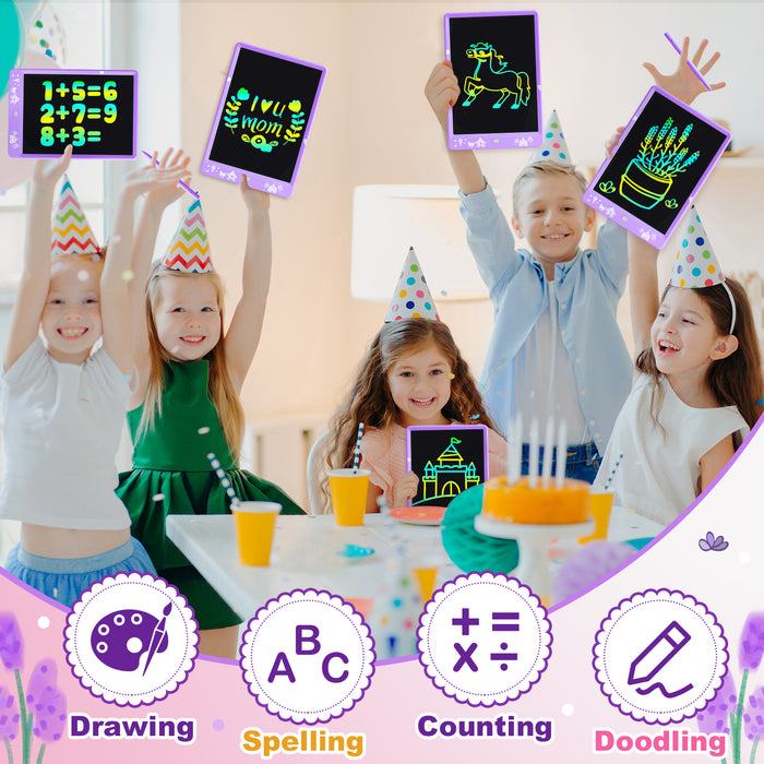DOT ART LCD Writing Tablet Doodle Self-erasing Toy Drawing Boards