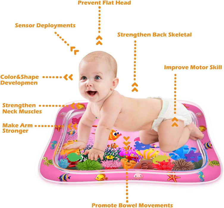 ZMLM Tummy Time Water Mat Baby Girls Gift