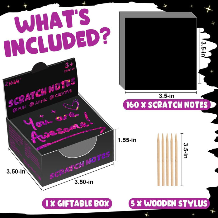 ZMLM Scratch Art-Carft Gift Christmas
