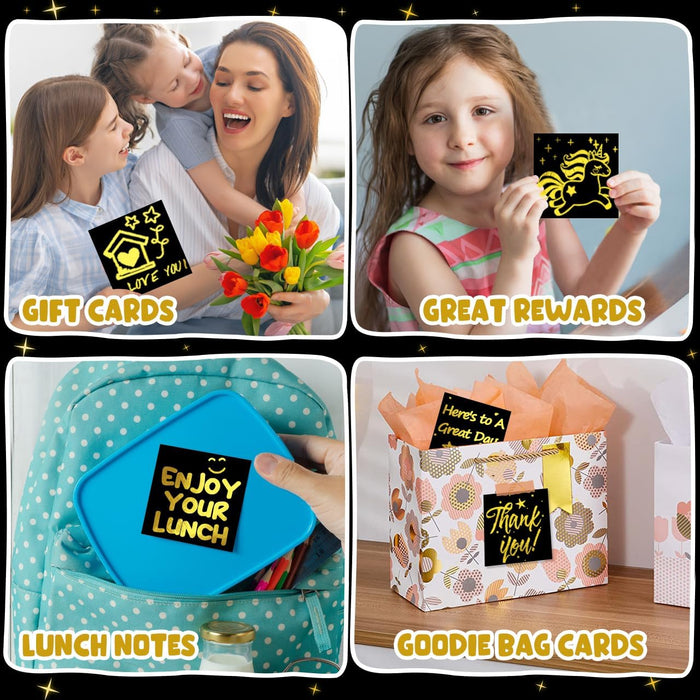 ZMLM Scratch Christmas Stocking Stuffer Gifts