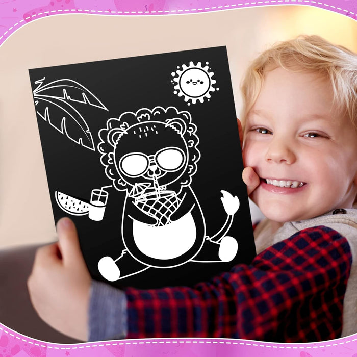 ZMLM Scratch Art Paper Kit