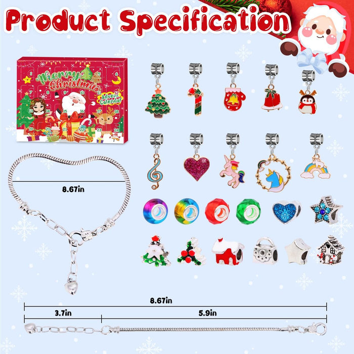 ZMLM Christmas Advent Calendar 2024 for Girl