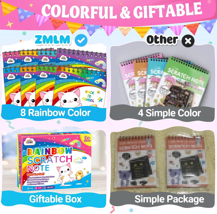 ZMLM Scratch Notebook Party Favors