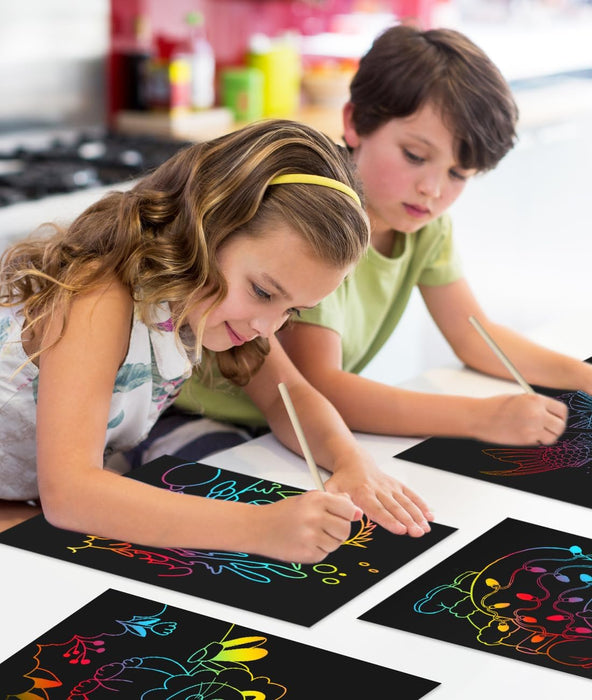 ZMLM Scratch Paper Art Crafts