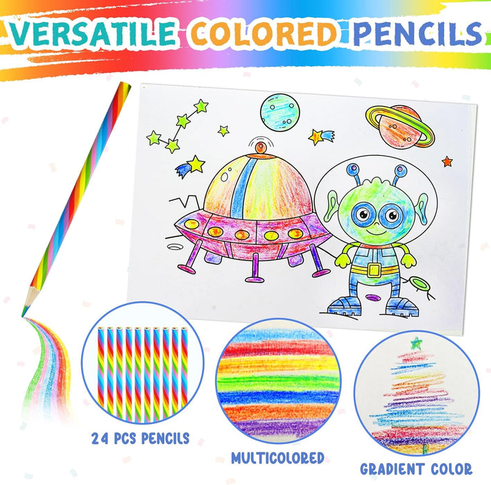 ZMLM 24 Activity Books for Kids Party Favors ages 4-12