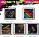 ZMLM Rainbow Scratch Mini Art Notes-PH013-ZMLM