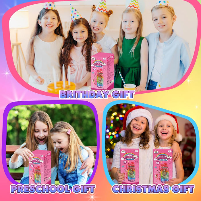 ZMLM Decorate Your Own Water Bottle Kits for Girls Age