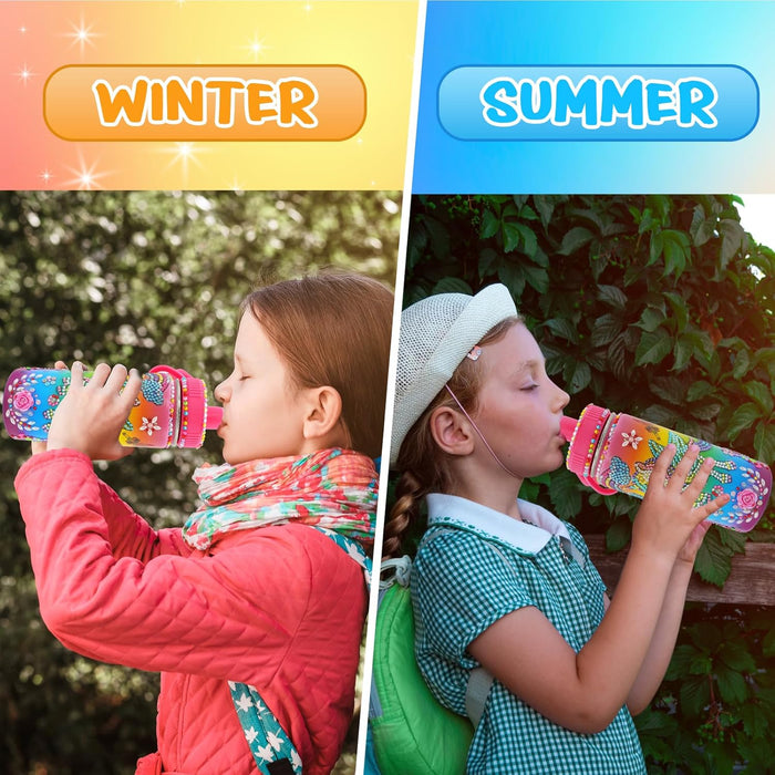 ZMLM Decorate Your Own Water Bottle Kits for Girls Age