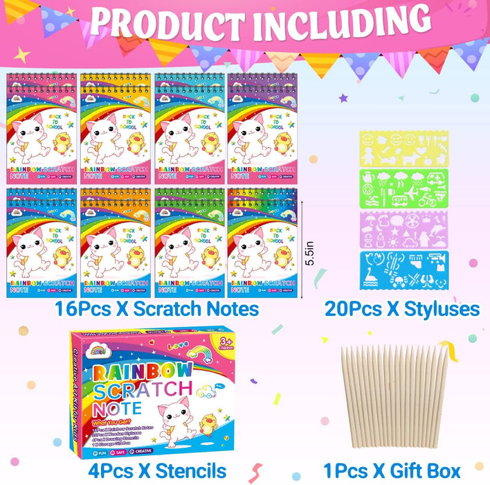 ZMLM Scratch Notebook Party Favors
