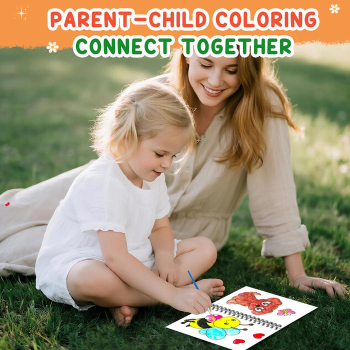 ZMLM 24 Pack Animals Coloring Books for Kids 4-8(Animals)