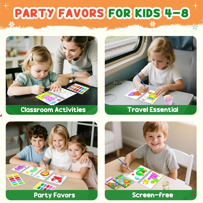 ZMLM 24 Pack Animals Coloring Books for Kids 4-8(Animals)