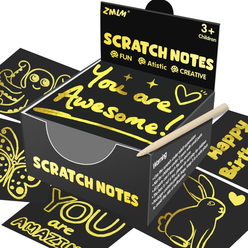 ZMLM Scratch School Supplies Stuffer Gifts-ZMLM
