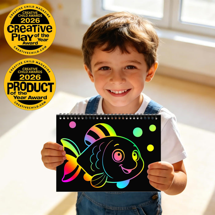 ZMLM  2 Pack Rainbow Notebooks( Ocean)