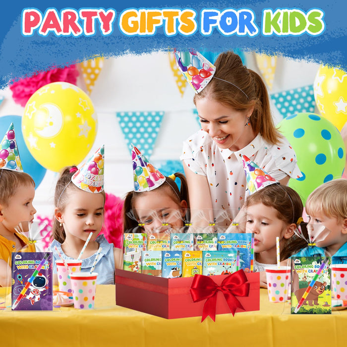 ZMLM 24 Coloring Books for Kids Party Favors Ages 4-8 (Boys)