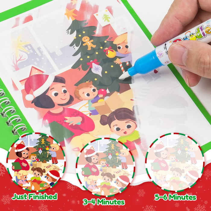 ZMLM 24 Water Painting Books for Toddlers (Christmas)
