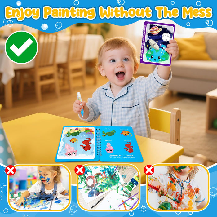ZMLM 24 Water Painting Books for Toddlers (Classic)