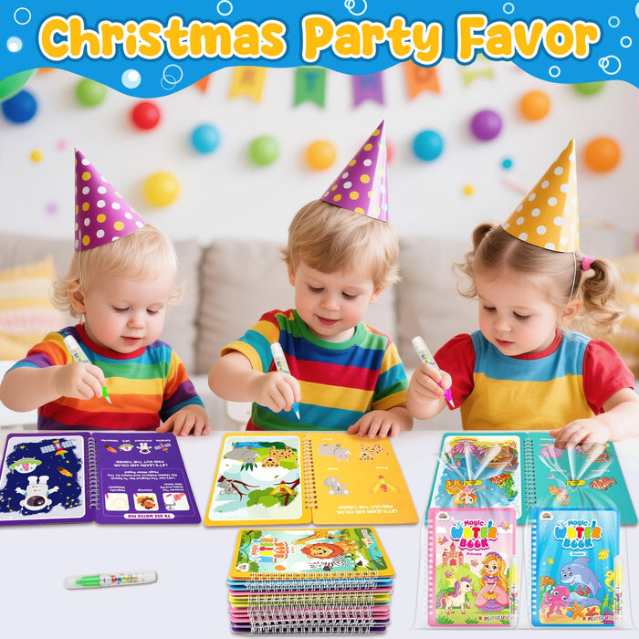 ZMLM 24 Water Painting Books for Toddlers (Classic)