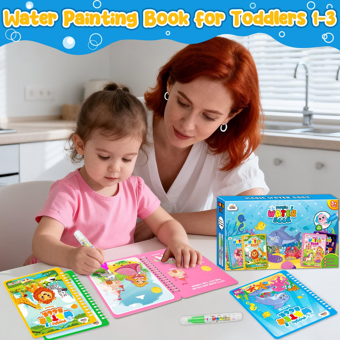 ZMLM 24 Water Painting Books for Toddlers (Classic)