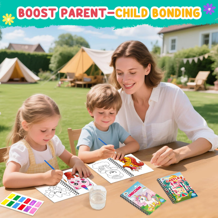 ZMLM 24 Water Coloring Books for Kids Party Favors（Fairy）
