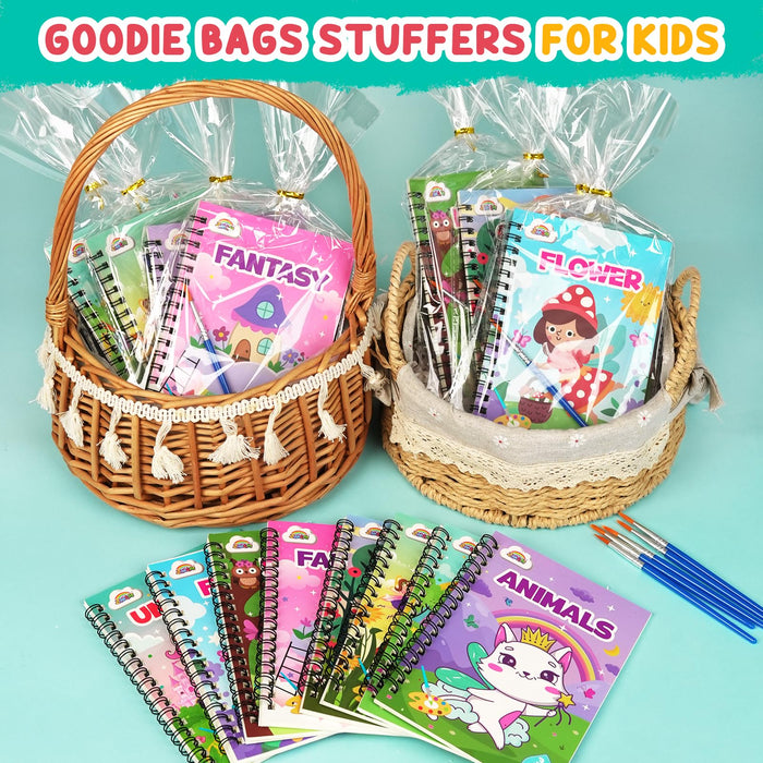 ZMLM 24 Water Coloring Books for Kids Party Favors（Fairy）
