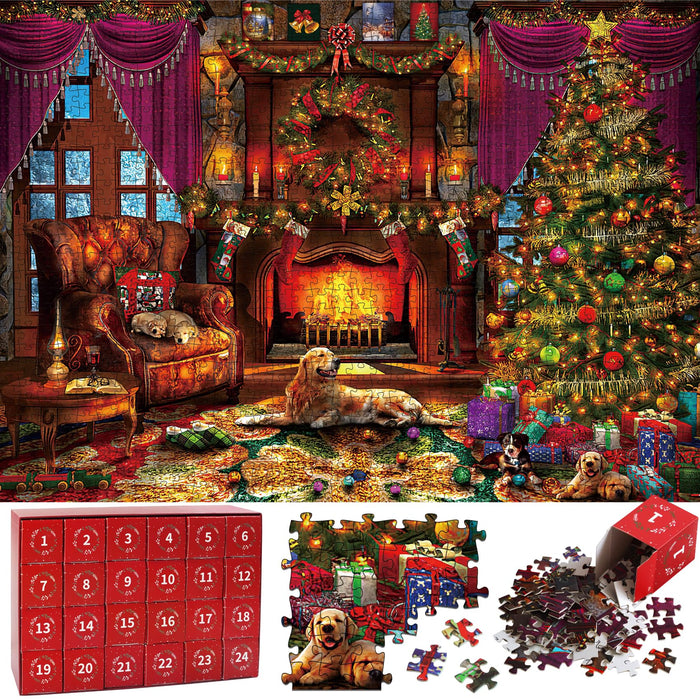 ZMLM Parlor Games 1008-piece Christmas Jigsaw Puzzle For Adults