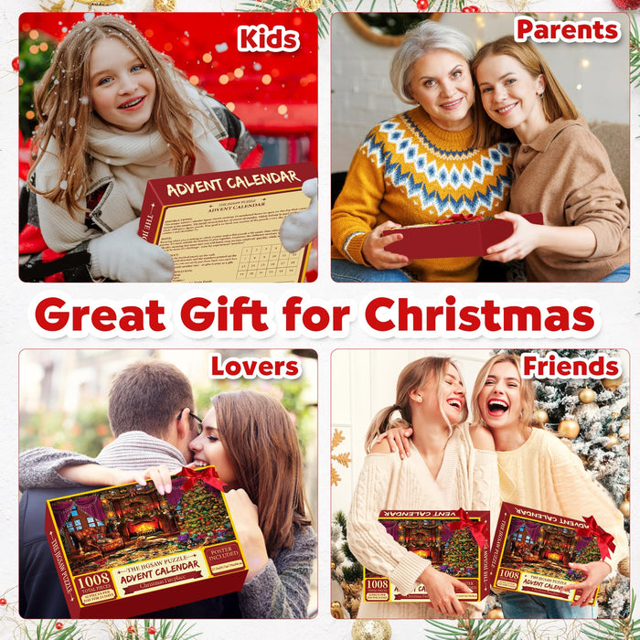 ZMLM Parlor Games 1008-piece Christmas Jigsaw Puzzle For Adults