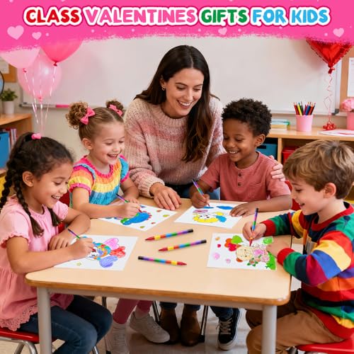 ZMLM Coloring Books for Party Favors (Valentines)