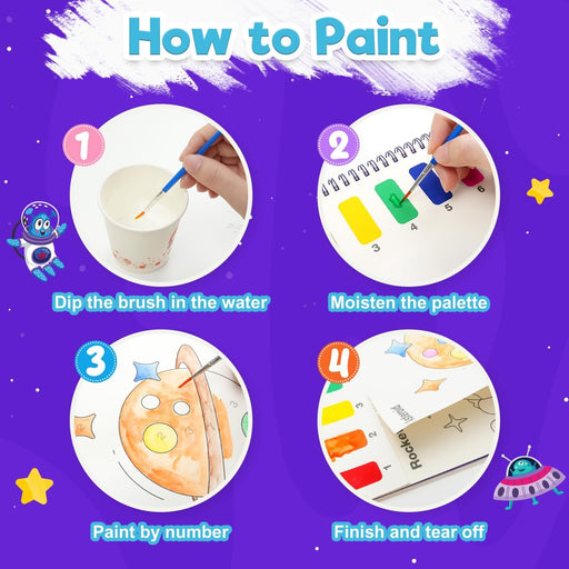 Mess Free Watercolor Painting