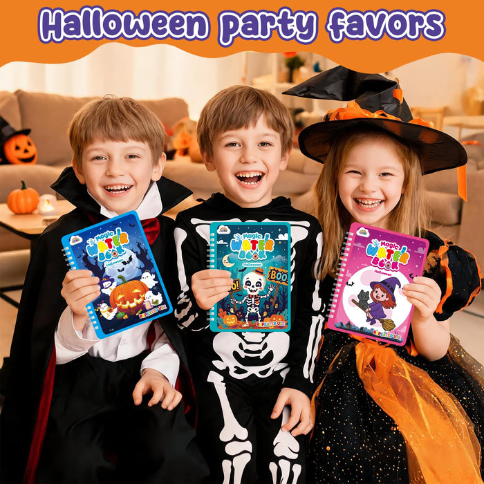 ZMLM 24 Pack Halloween Water Coloring Books(Halloween)