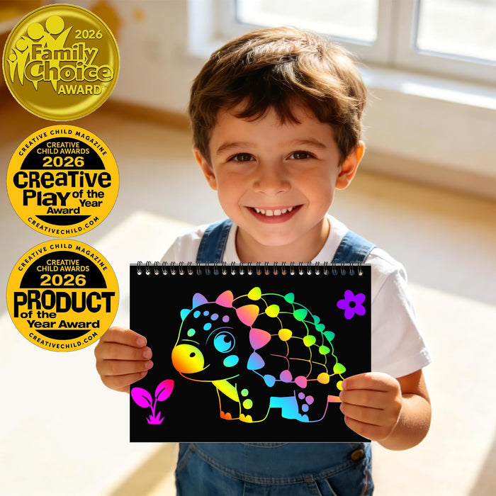 ZMLM Scratch Paper Art-Crafts Gift