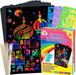 Rainbow Scratch Art Kit for Kids 