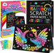 Rainbow scratch-off set