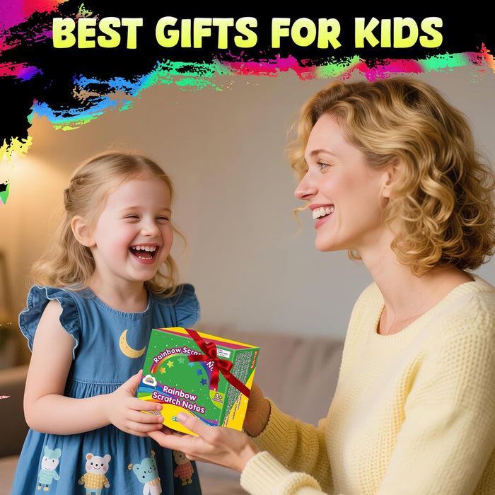 Scratch painting gift for kids