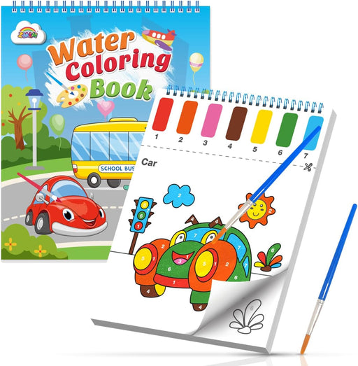 Traffic Water Coloring Books