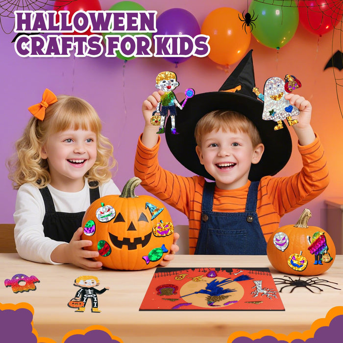 ZMLM Halloween Foil Art Kit for Kids