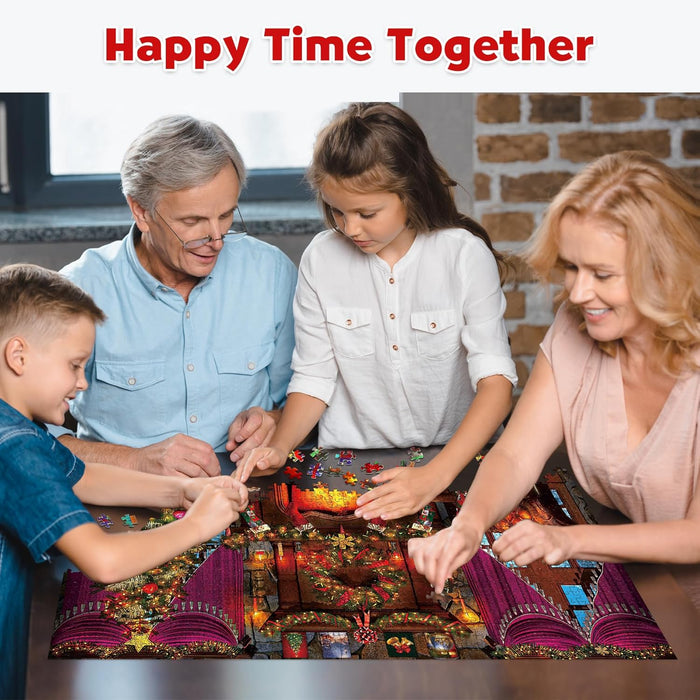 Pigipigi Advent Calendar for Adults Kids, 1008 Pieces 24 Day Christmas Jigsaw puzzles