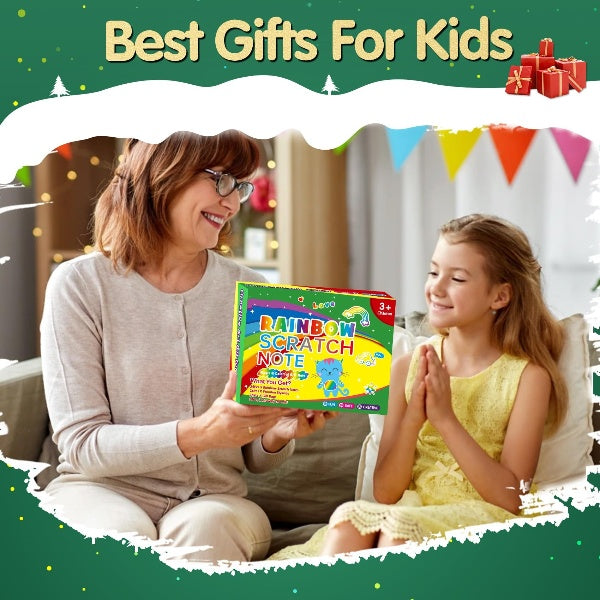 ZMLM Kid Art Party Favors Gifts Scratch Cards