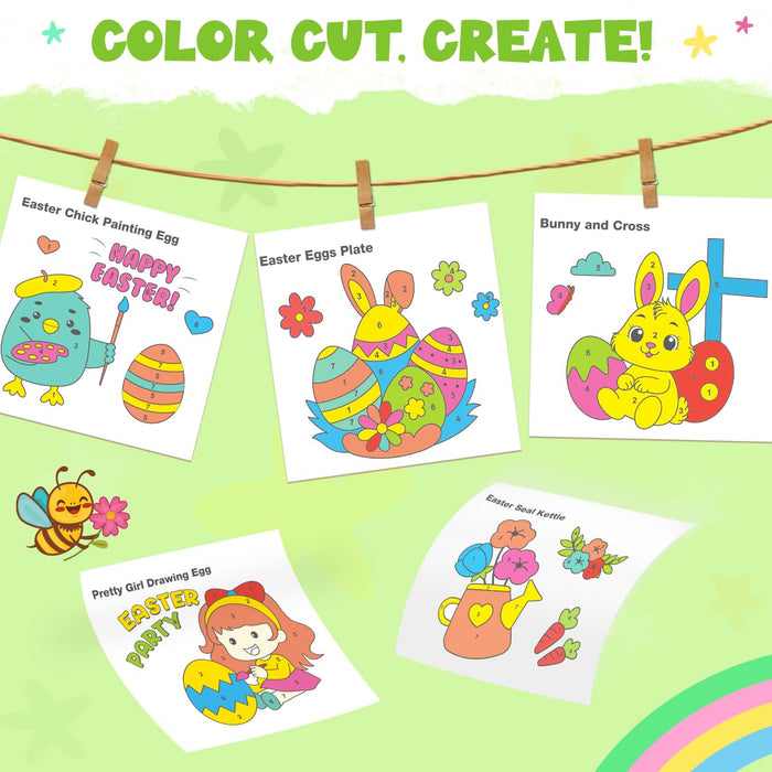 ZMLM Easter Paint with Water Books for Toddlers