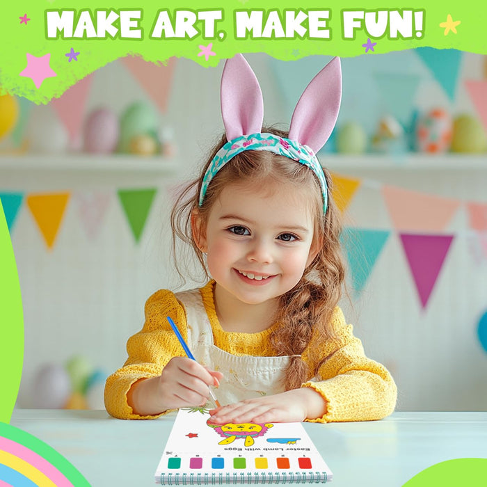 ZMLM Easter Paint with Water Books for Toddlers
