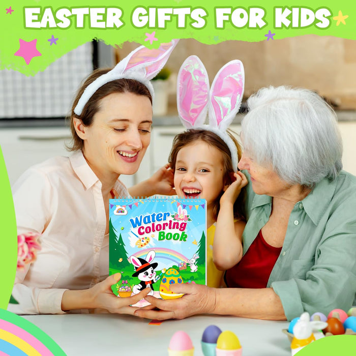 ZMLM Easter Paint with Water Books for Toddlers