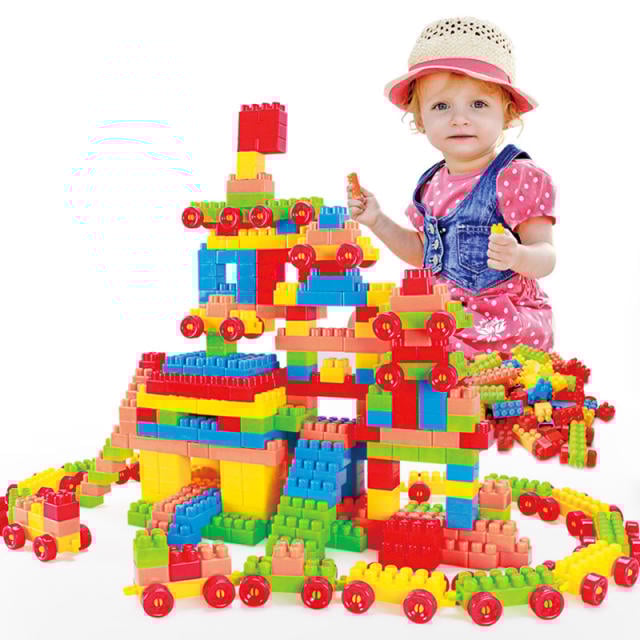 ZMLM Children's building block assembly toy construction blocks