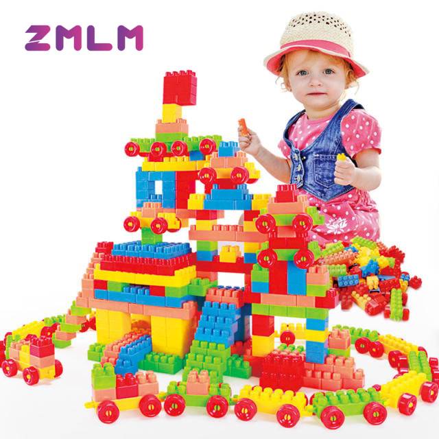 ZMLM Children's building block assembly toy construction blocks
