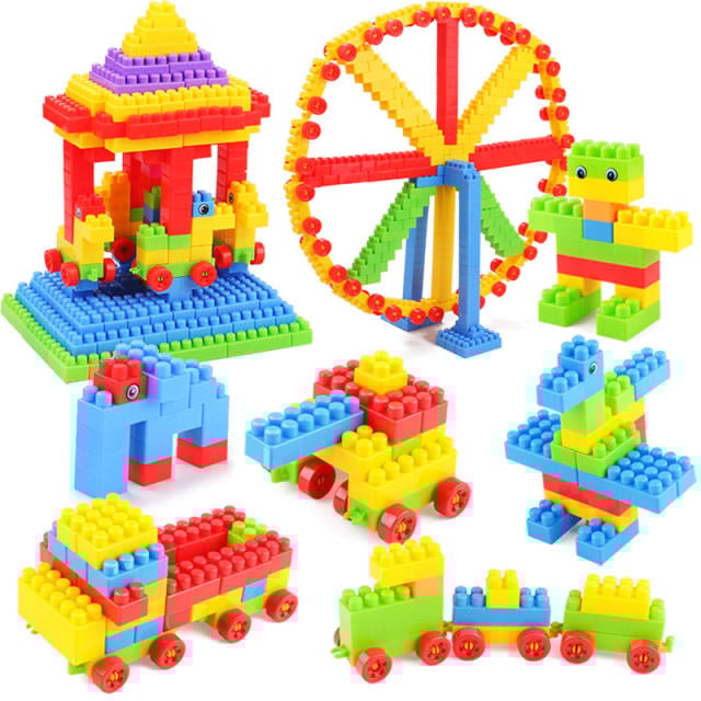 ZMLM Children's building block assembly toy construction blocks